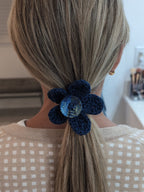 FLOWER HAIR TIE